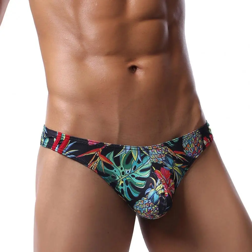 Трусы-брифы мужские с заниженной талией маленькие Т-образные винтажные