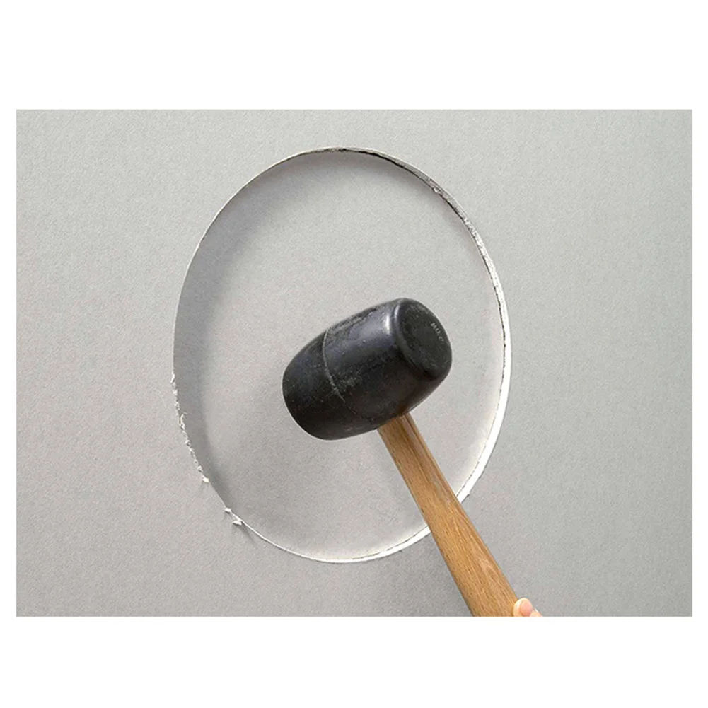 

Adjustable Screw Knob Portable Practical Circle Cutter Silver Drywall Plasterboard Metal Round Holes Light Fixtures Pipes Tool