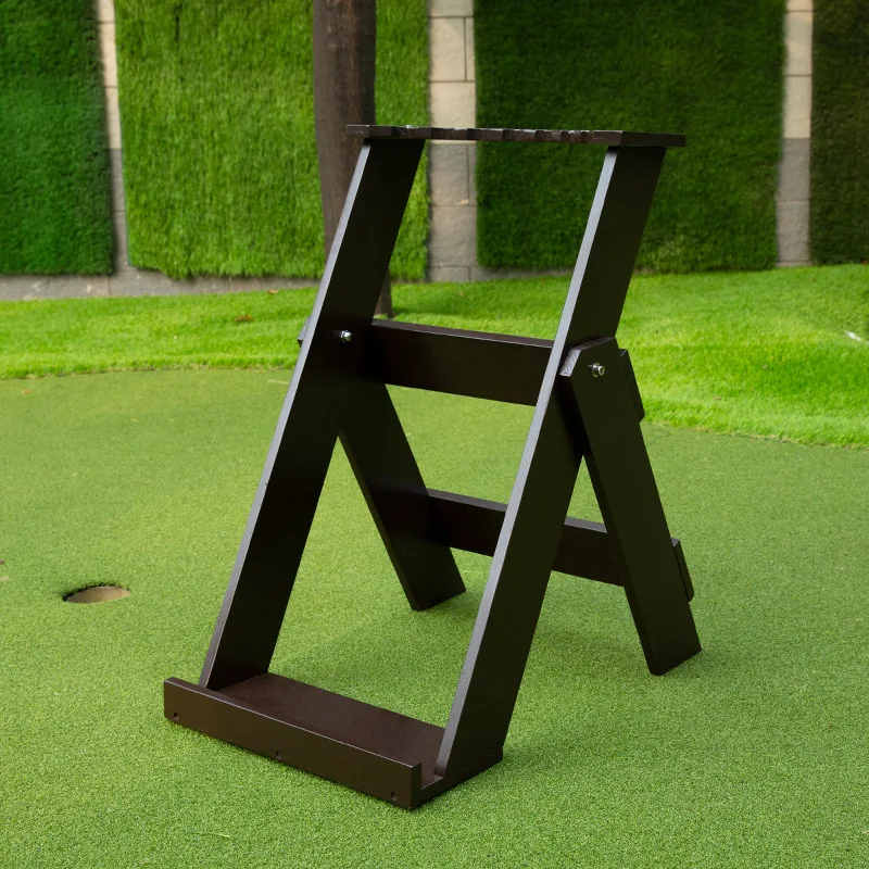 

PGM Multi-function Golf Solid Wood Clubs Rack Display Stand Golf Golf Bag Clubs Rack Wood Clubs Storage Brackets Sports Supplies