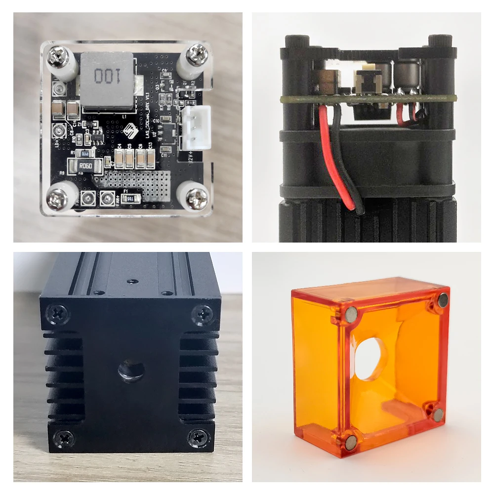 RDDSPON 40 Вт 80 лазерный модуль 450 нм синий свет для фрезерного станка по дереву с ЧПУ
