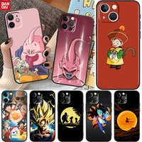 anime dragon ball z majin buu for apple iphone 13 12 11 pro max mini xs max x xr 6 7 8 plus 5s se 2020 tpu soft black phone case