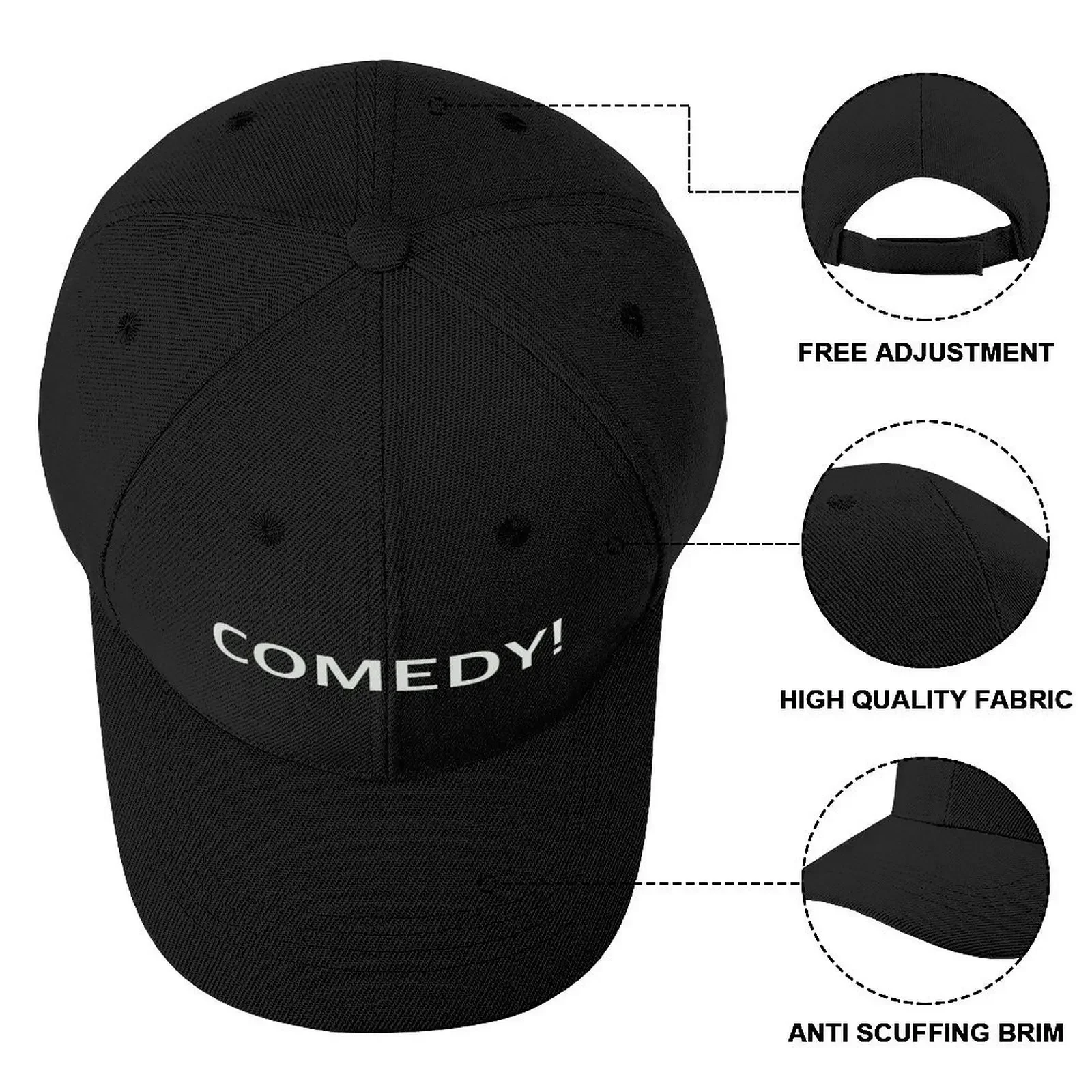 Комедия! Кепка Бейсболка Icon Hat Man For The Sun Мужская Женская