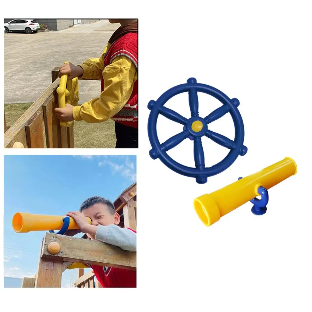 

Пиратская доставка, монокулярный телескоп для качелей, уличный игровой набор, задний двор