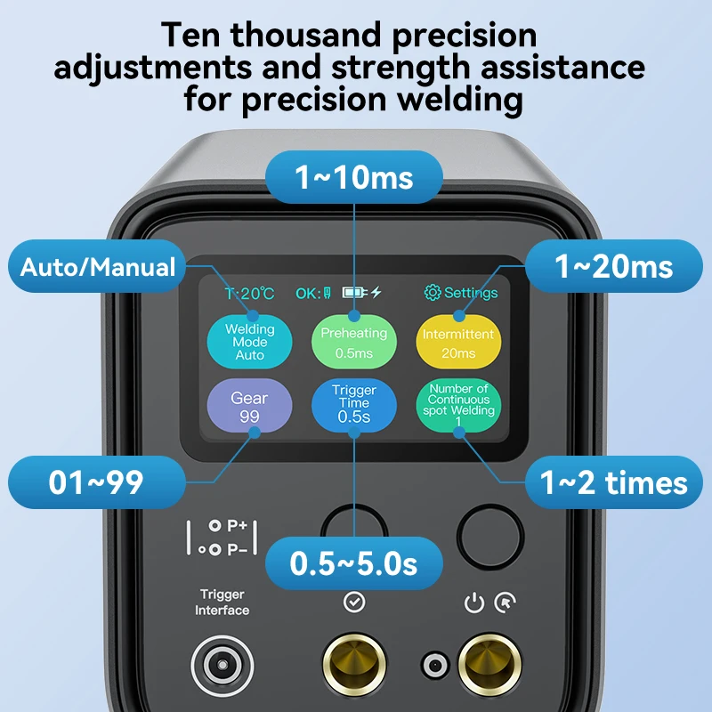Awithz 10 5 кВт емкость фарада DIY портативный сварочный аппарат точечные сварки для
