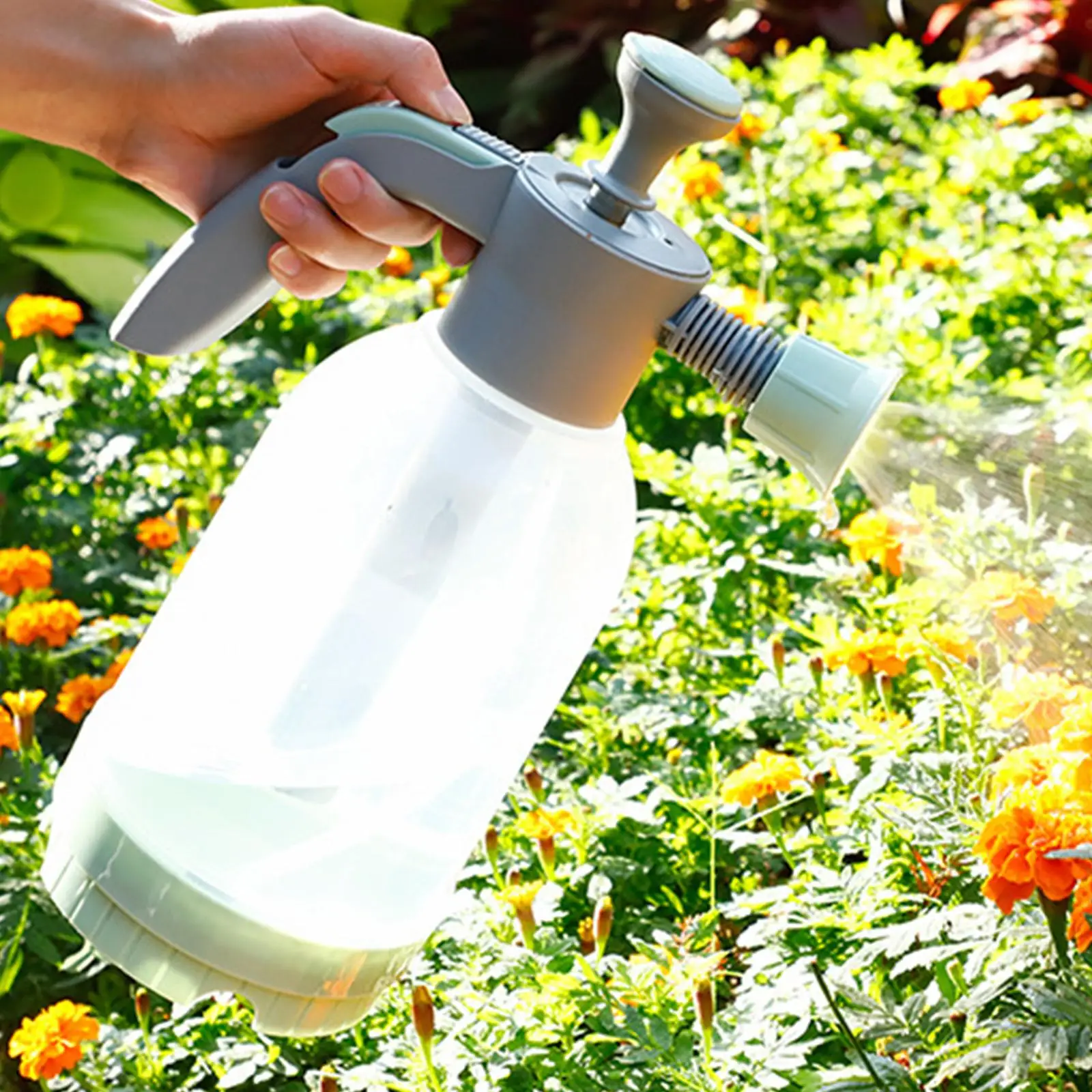 

Foam Sprayer Handheld Pump Air Pressure Nozzle 2 Watering Can Outdoor