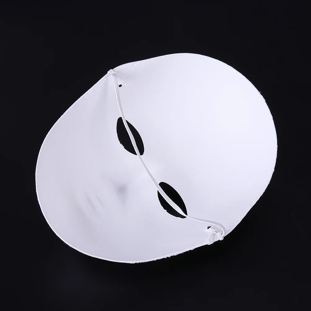 

8 Pcs Fancy Dress Adults Party Mask Self Made Blank Halloween Costume Men Women