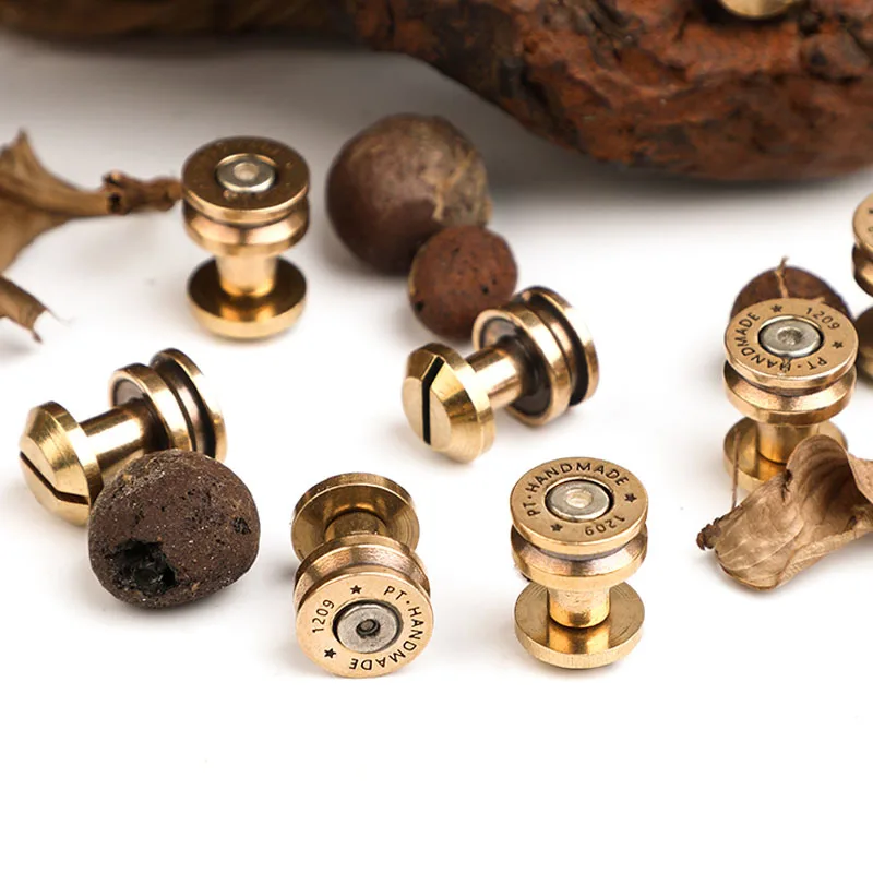 1 шт. 100% латунный замок для бумажника