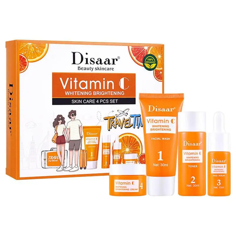 

Vitamin C Set Brightening Facial Crea 4pcs Anti Age Firming Face Cream Skin Firming Cream Skincare Moisturizer Anti Fine Lines