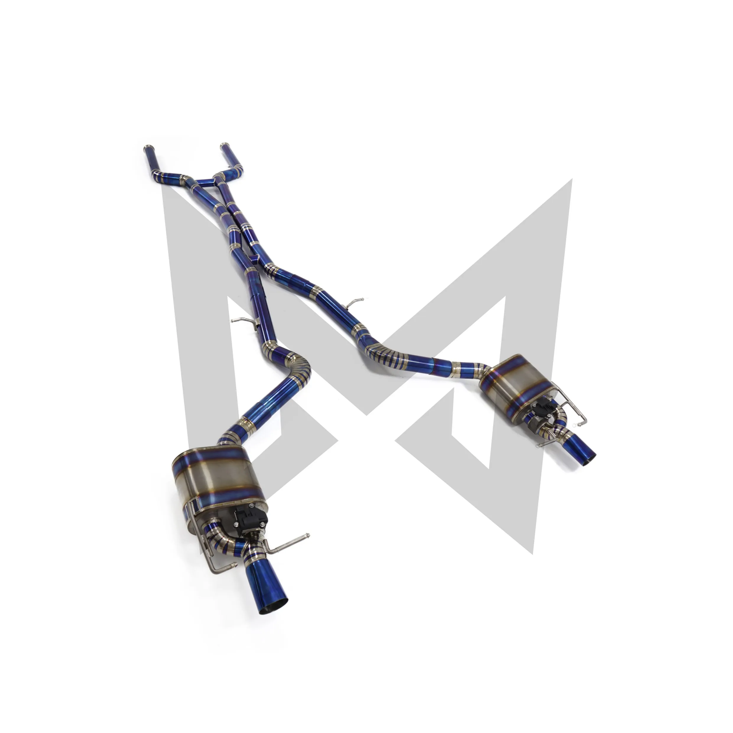 MANX Catback подходит для Benz AMG GT63S X290 V8 4.0T 2018 + глушитель выхлопной системы из