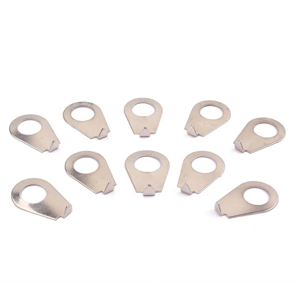 

10 Guitar Pointers Guitar Input Nut Metric Guitar Pot Nuts and Washers Aluminum Alloy Potentiometer Control Potentiometer Knobs