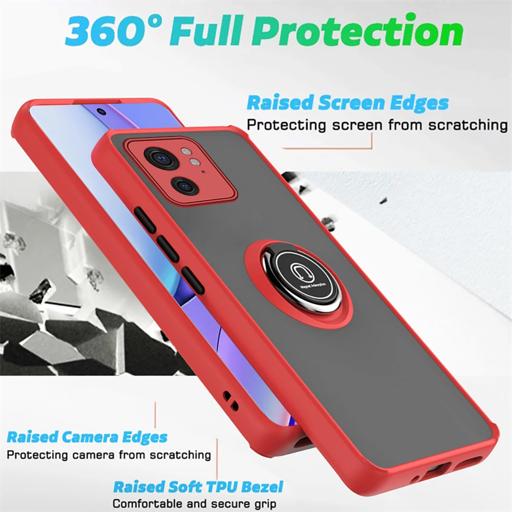 Чехол Edge40 многофункциональный противоударный чехол из поликарбоната для Motorola Edge