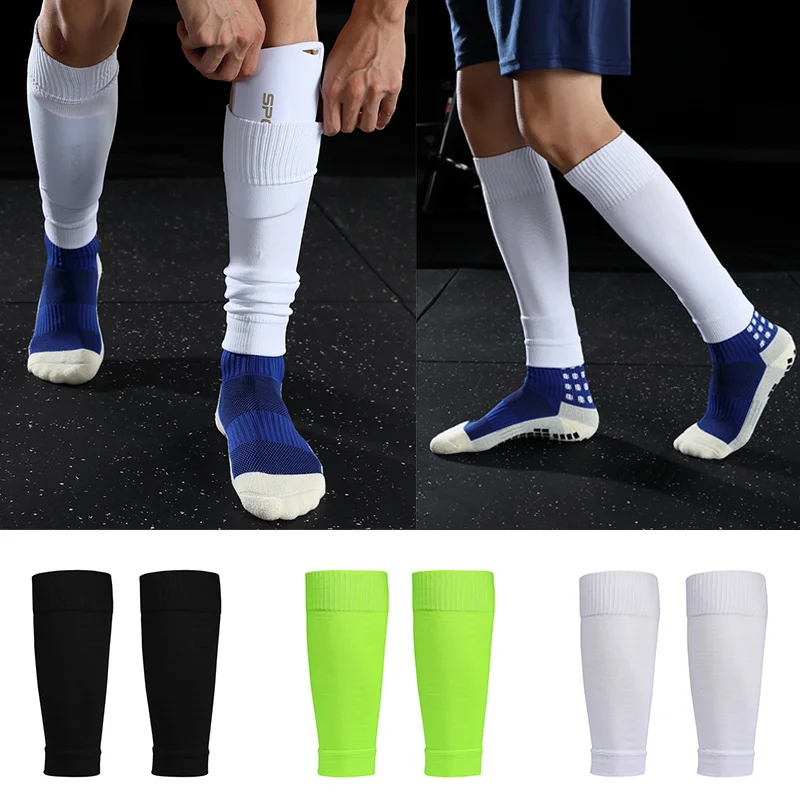 

sports Adult football youth elastic single-layer socks leg bottoming cover socks competition professional protective leg cover