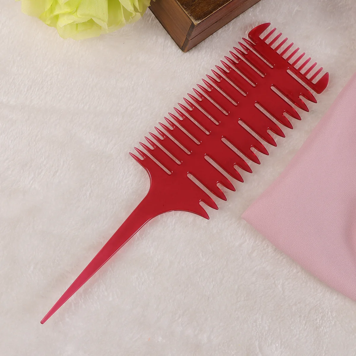 

Comb Hair Pickbrush Salon Hairdressing Dryer Detangler Lift Combs Dyeing Styling Coloring Bone Barbers Afro Tail Haircut