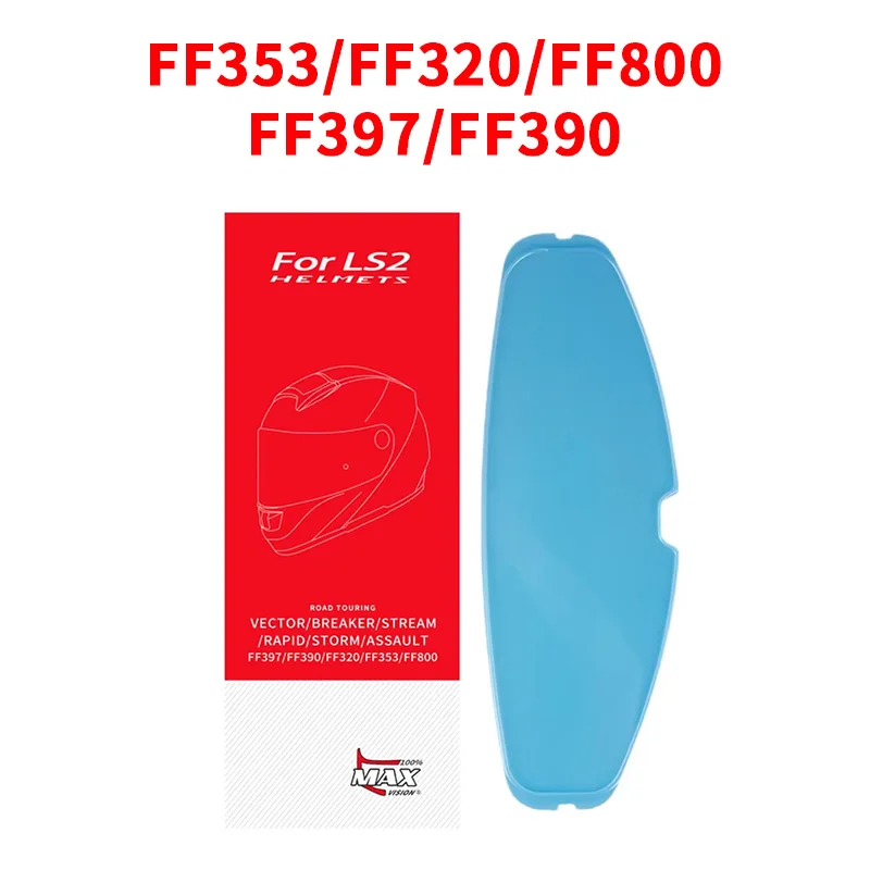 

Козырек для шлема для LS2 FF353 FF320 FF800 FF397 FF390, двусторонние нано-противотуманные линзы для мотоциклов, аксессуары, очки
