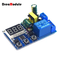1 way relay timing module 220v led display digital trigger delay cycle timing pull in on off switch control relay module