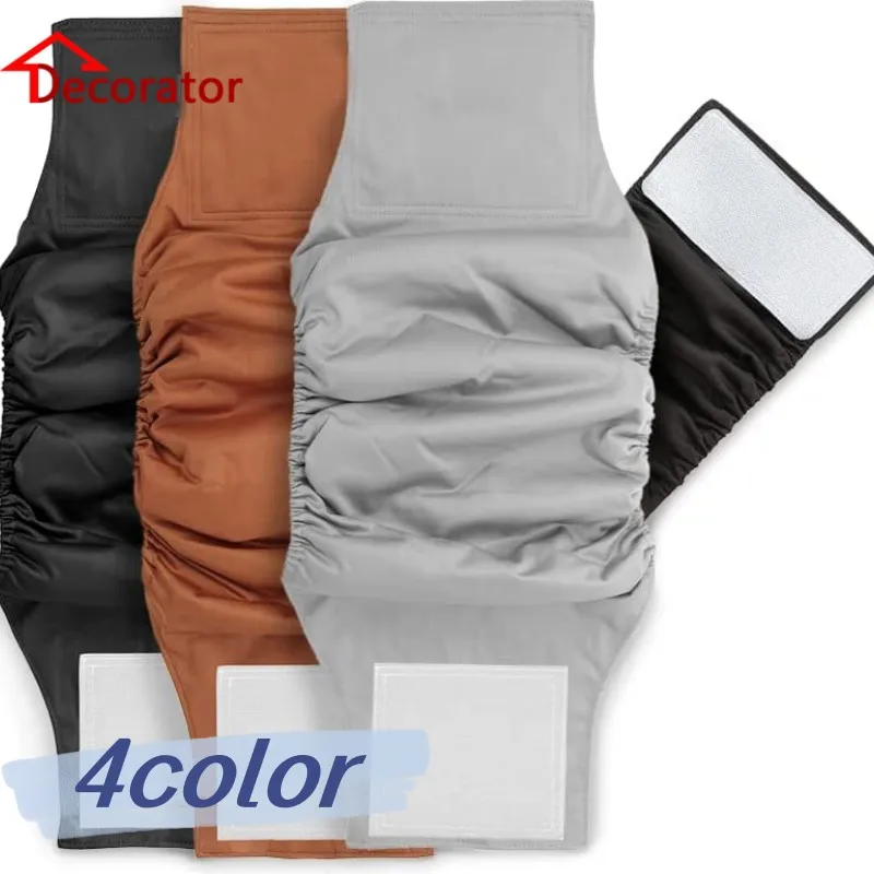 

Pet Parents Premium Washable Dog Belly Bands & Extendrs (3pack) of Male Dog Diapers High Absorbing Belly Band for Male Dogs