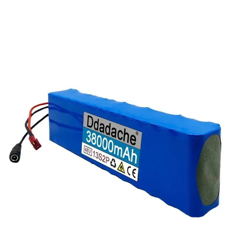 Фото Новый бестселлер 48V38000mah 13s2p мощный аккумулятор 18650, аккумулятор для электромобиля, аккумулятор для электромотоцикла, 48 В, защита BMS №3