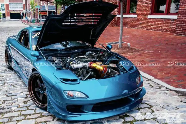 Фото Подходит для Mazda RX7 FD3S VTX1 Тип переднего бампера FD3S Передний бампер №4