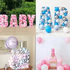 Большая мозаичная рамка с алфавитом, подставка, шар, сердце, заполняющая коробка, Гигантские буквы, шар для будущей мамы, украшение для детского дня рождения