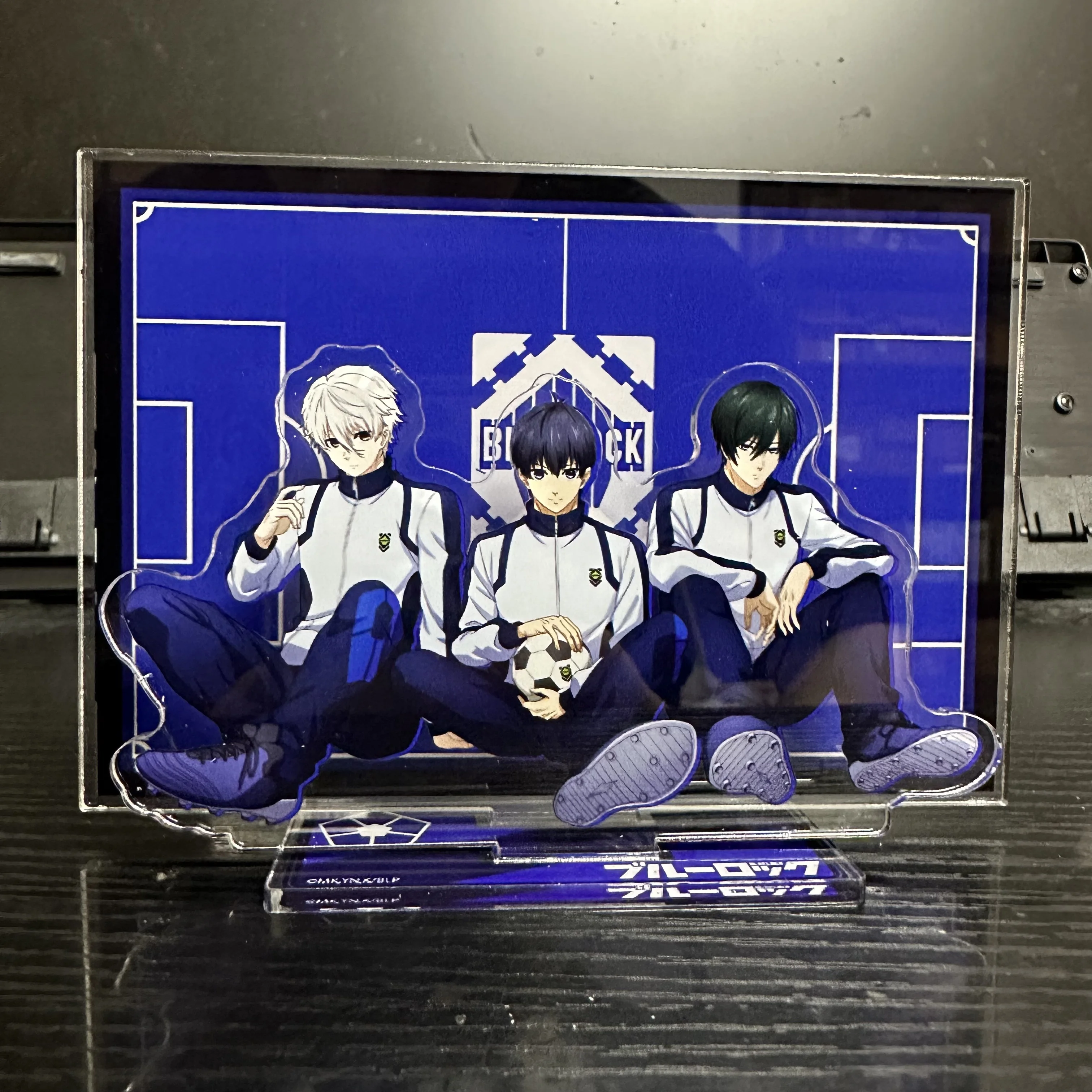 15 см аниме синий замок фигурки Seishiro Nagi Isagi Yoichi Rin Itoshi Косплей фотография табличка стола Декор стоячий знак