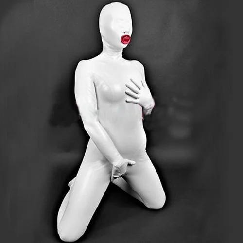 Латексный резиновый спортивный Облегающий комбинезон Gummi костюм для косплея