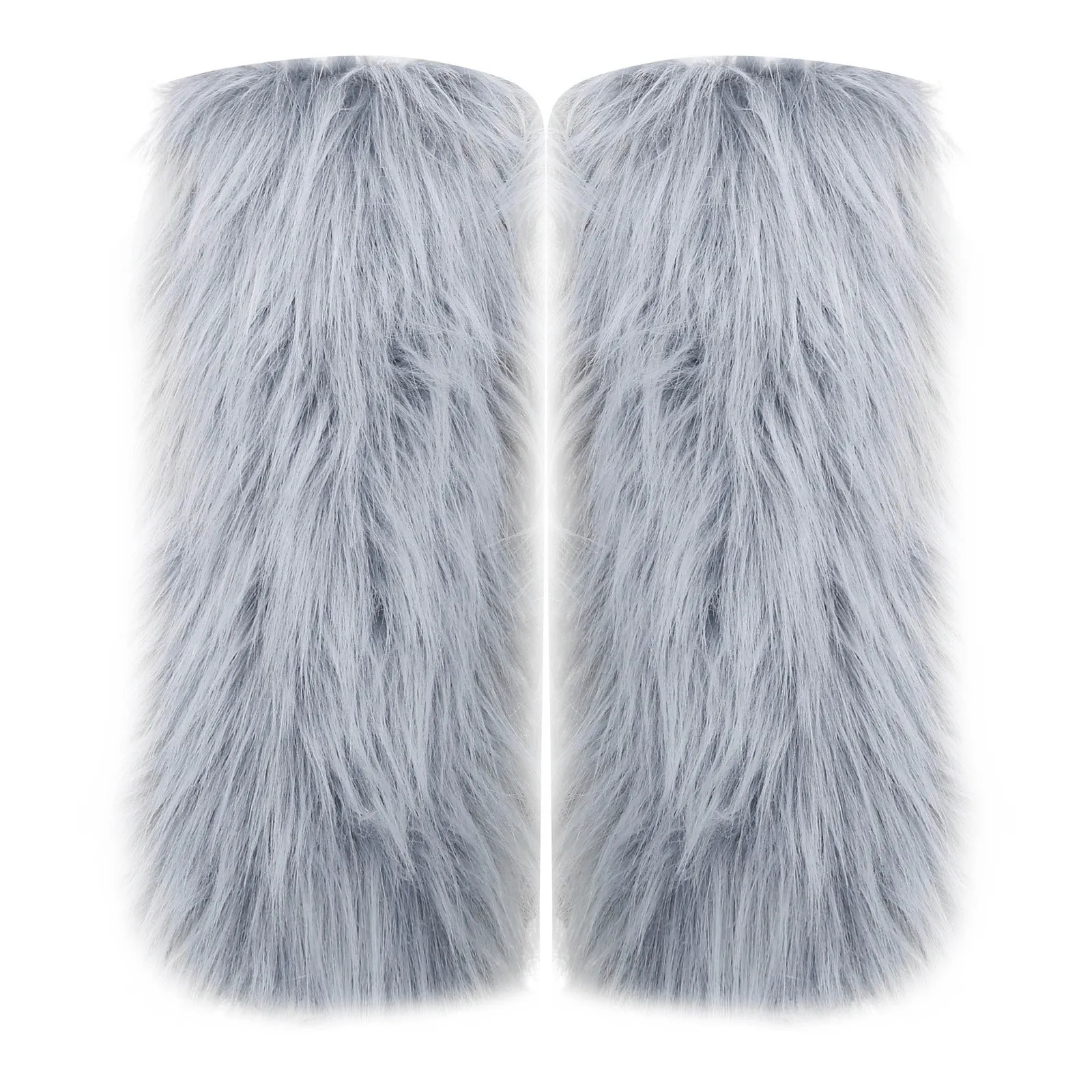 Faux Foot Covers Warm Furry Shoe Pile Socks Leg Stocking Hat for Men Silk Reflections Pantyhose Control Top