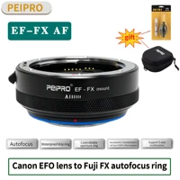 peipro ef fx camera lens adapter ring auto focus for canon ef lens to fuji fx x h1 x s10 x pro 123 e2se4t2t3t4t20t30