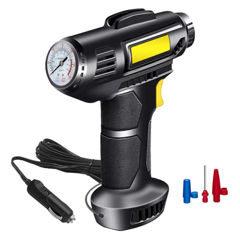 

Portable Wireless/Wire Car Inflatable Pump 120W Electric Auto Tire Inflator Handheld Automobiles Air Compressor Car Accessories