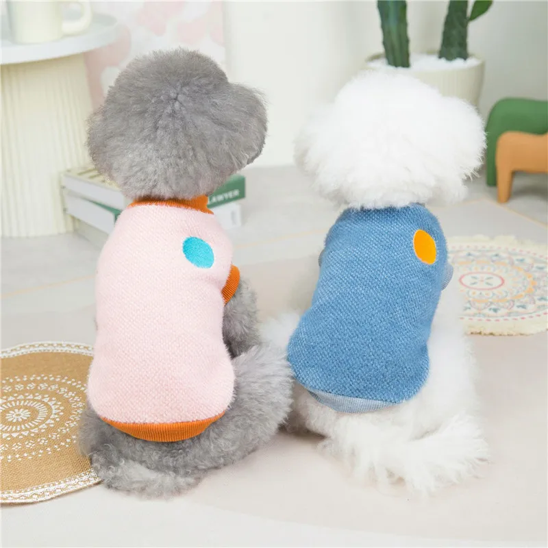 

Fleece Warm Dog Clothes Autumn Winter Dog Hoodies Coat For Small Medium Dogs Chiwawa Yorkie Puppy Cat Sweatshirt Sweaters Bichon