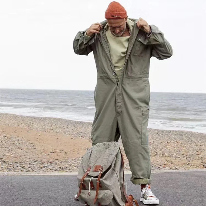 2022 брендовый модный мужской комбинезон однотонные джоггеры комбинезоны уличный
