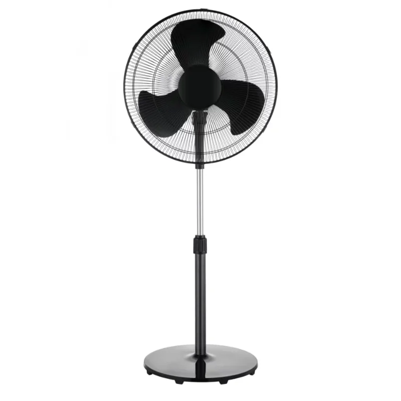 

Mainstays 18" Oscillating 3-Speed Pedestal Fan with Tilt Adjustable Fan Head, Black portable fan