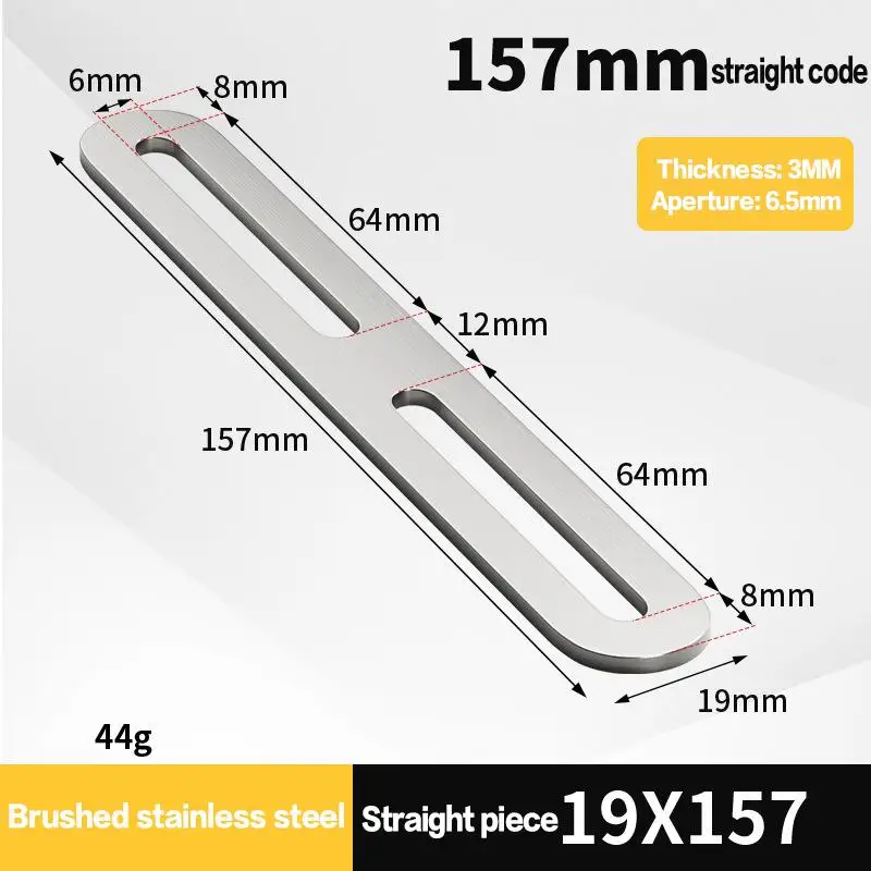 

Угловой кронштейн из нержавеющей стали Black/Silver