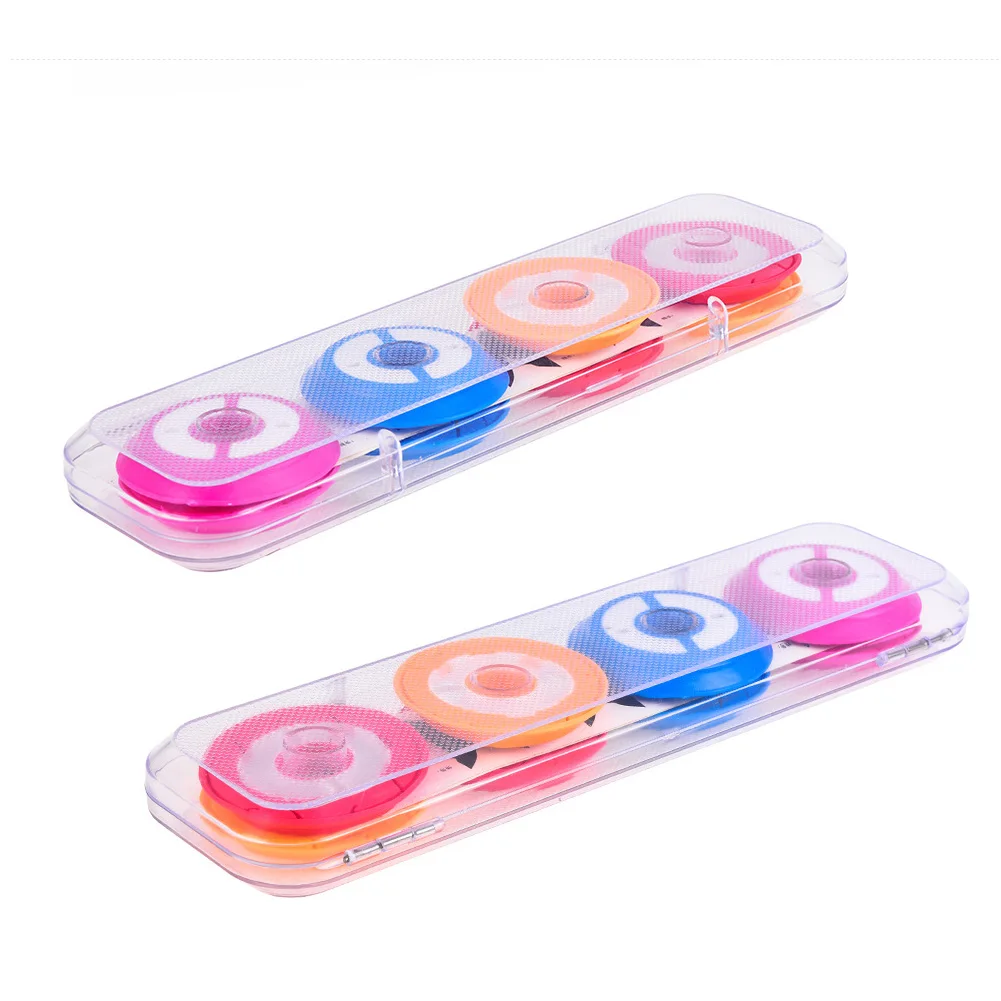 

Катушка для спирали, основная силиконовая катушка, цветная портативная легкая для хранения рыбалки