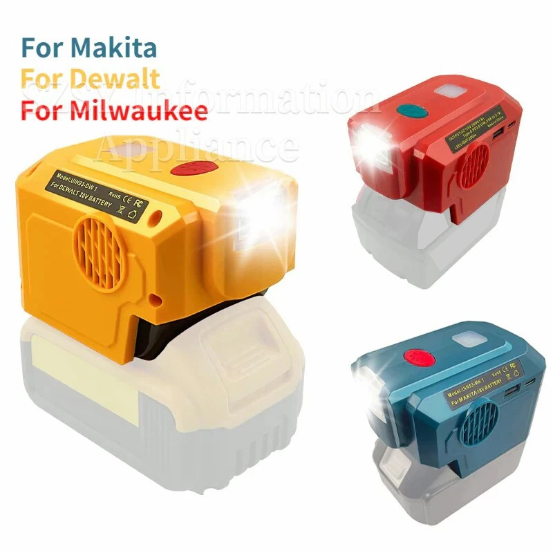

Инвертор для Makita/Dewalt/Milwaukee 18 в 20 в, 110 В переменного тока