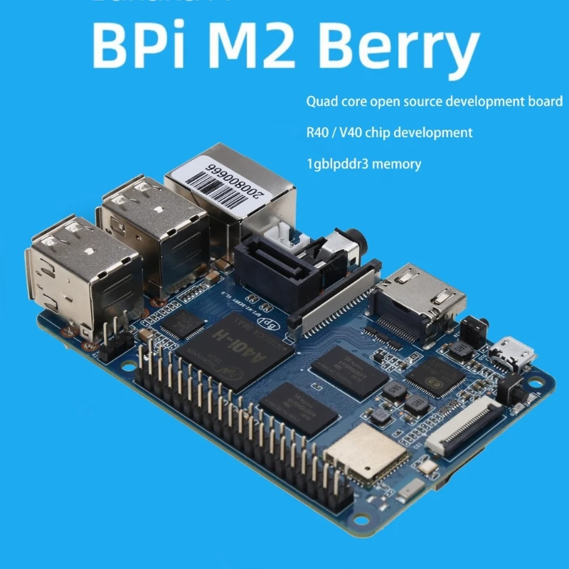 

Банан Pi BPI-M2 Ultra AllWinner A40i четырехъядерный мини-компьютер с одной платой и оборудованием с открытым исходным кодом