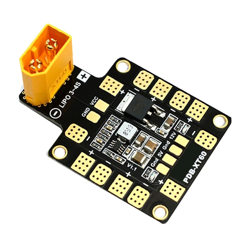 Мультикоптер Дрон для Matek Systems XT60 с BEC 5 В 12 QAV250 RC FPV Quadcopter