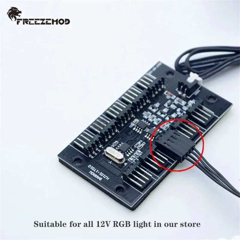 FREEZEMOD контроллер освещения RGB 12 В RGB-K10 Тип дистанционного управления