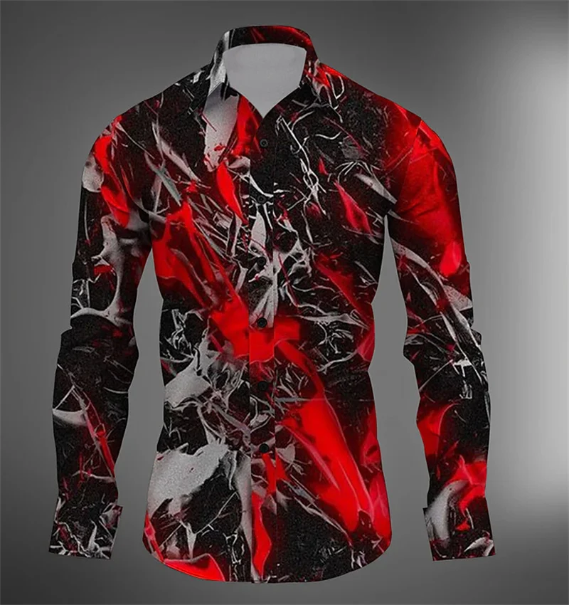 Новинка 2024 модная футболка рубашка с лацканами костюм на пуговицах Топ длинным