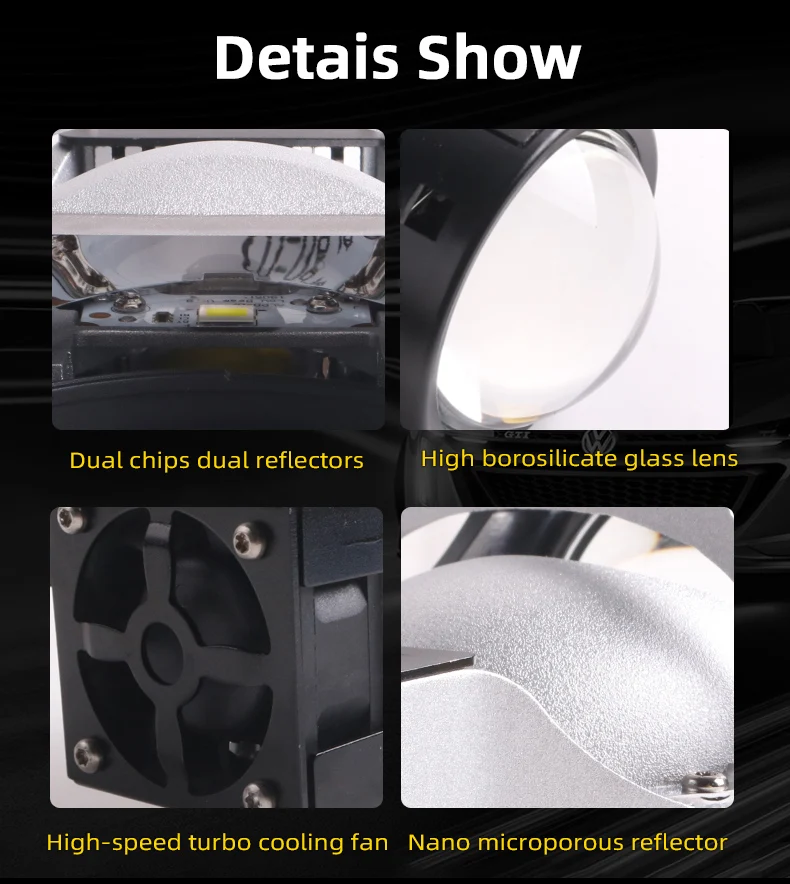 Автомобильная фара в сборе справочный источник света Sanvi индивидуальный стиль L50