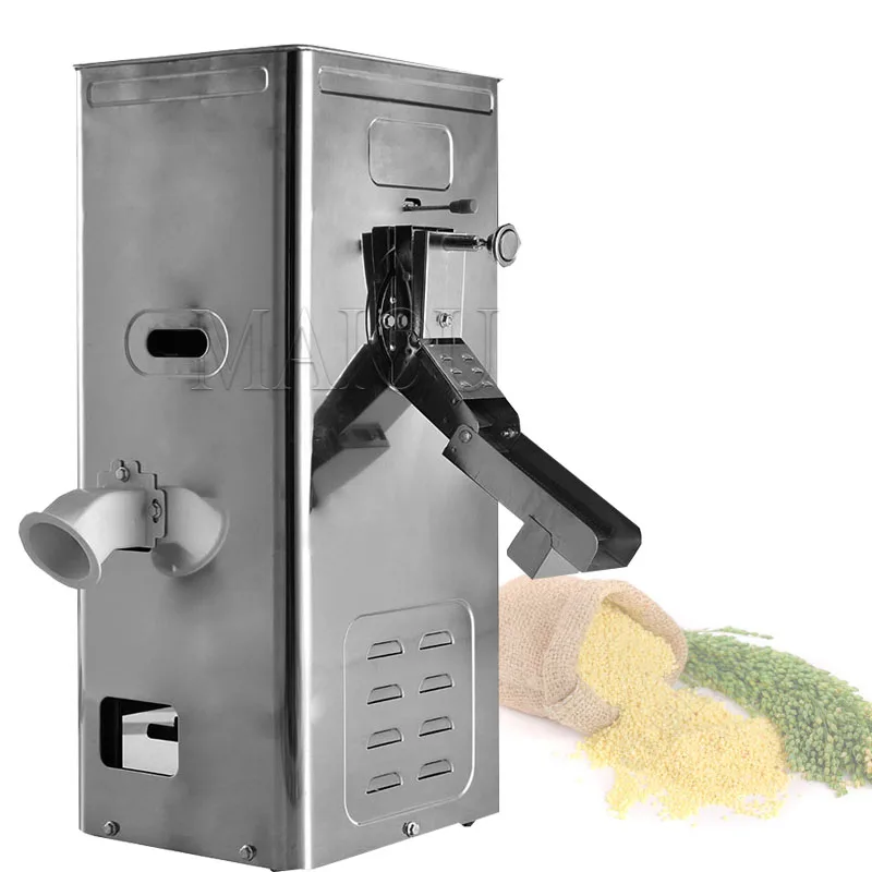 

Home Cushing Mill Stainless Steel Rice Machine Corn Peeling Machine Rice Sheller Threshing Machine Valley Stripper Sheller Tools