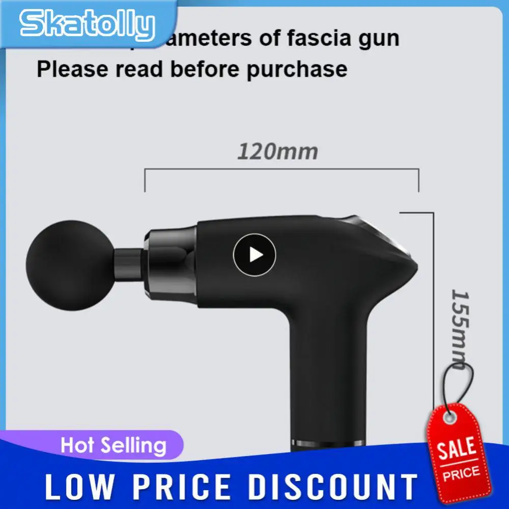 

Fascia Gun Portable Type-c Fitness Equipment Wireless Low Noise Massager