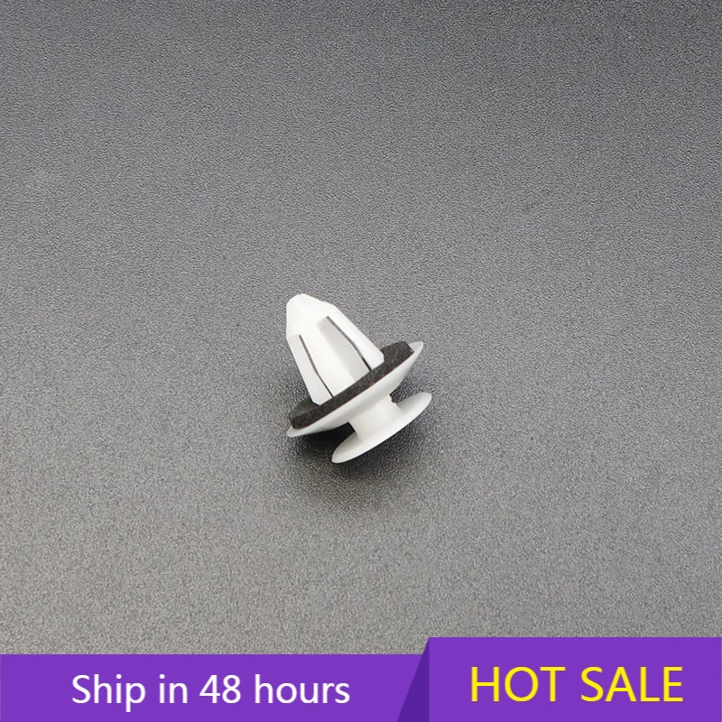 

Зажим для крепления крыльев багажника A0009945948 для Mercedes-benz, заклепка для дверной панели, внутренняя панель, Белая нейлоновая пряжка