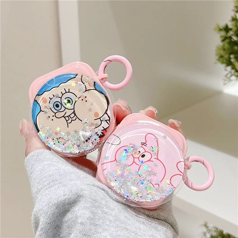 

Funny SpongeBob Patrick Star 3D Bluetooth-compatible Earphone Set PC Hard case Earphone Case for AirPods 1 2 3 Pro Cover