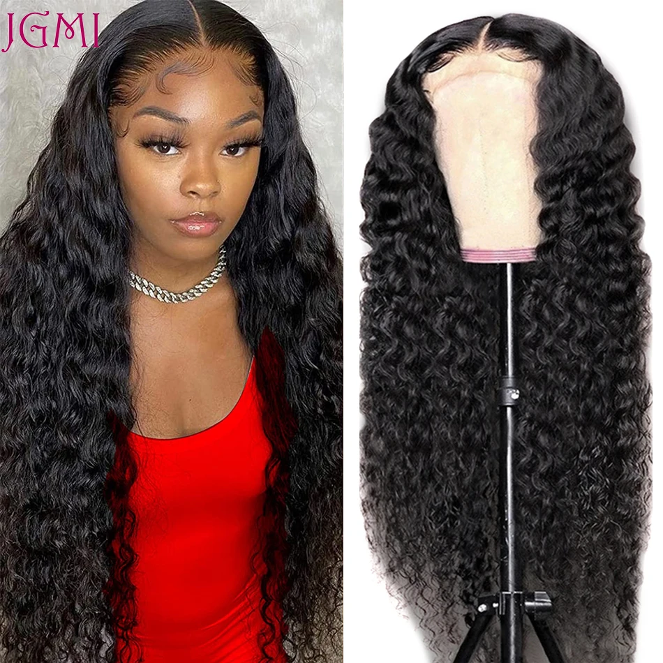 

13X4 Lace Frontal Wig Human Hair with Baby Hair Wet and Wavy Wig for Black Women 30inch Curly Deep Wave Lace Front Closure Wigs