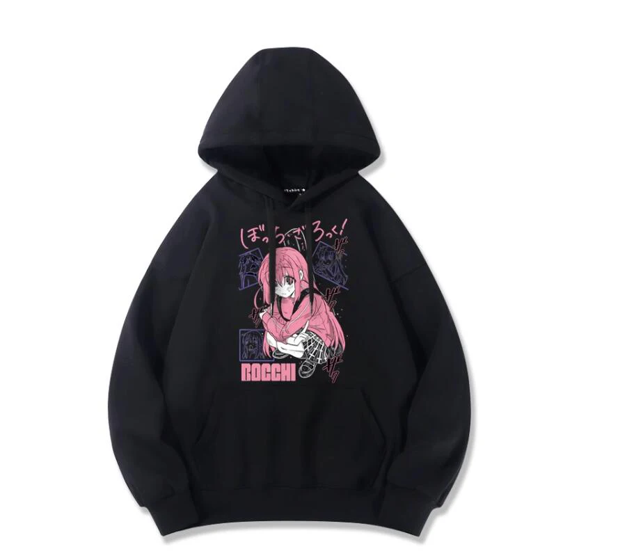

Anime Cosplay BOCCHI THE ROCK! Costume Gotoh Hitori Hoodie Coat Pullover Hat Halloween Outfit Coat