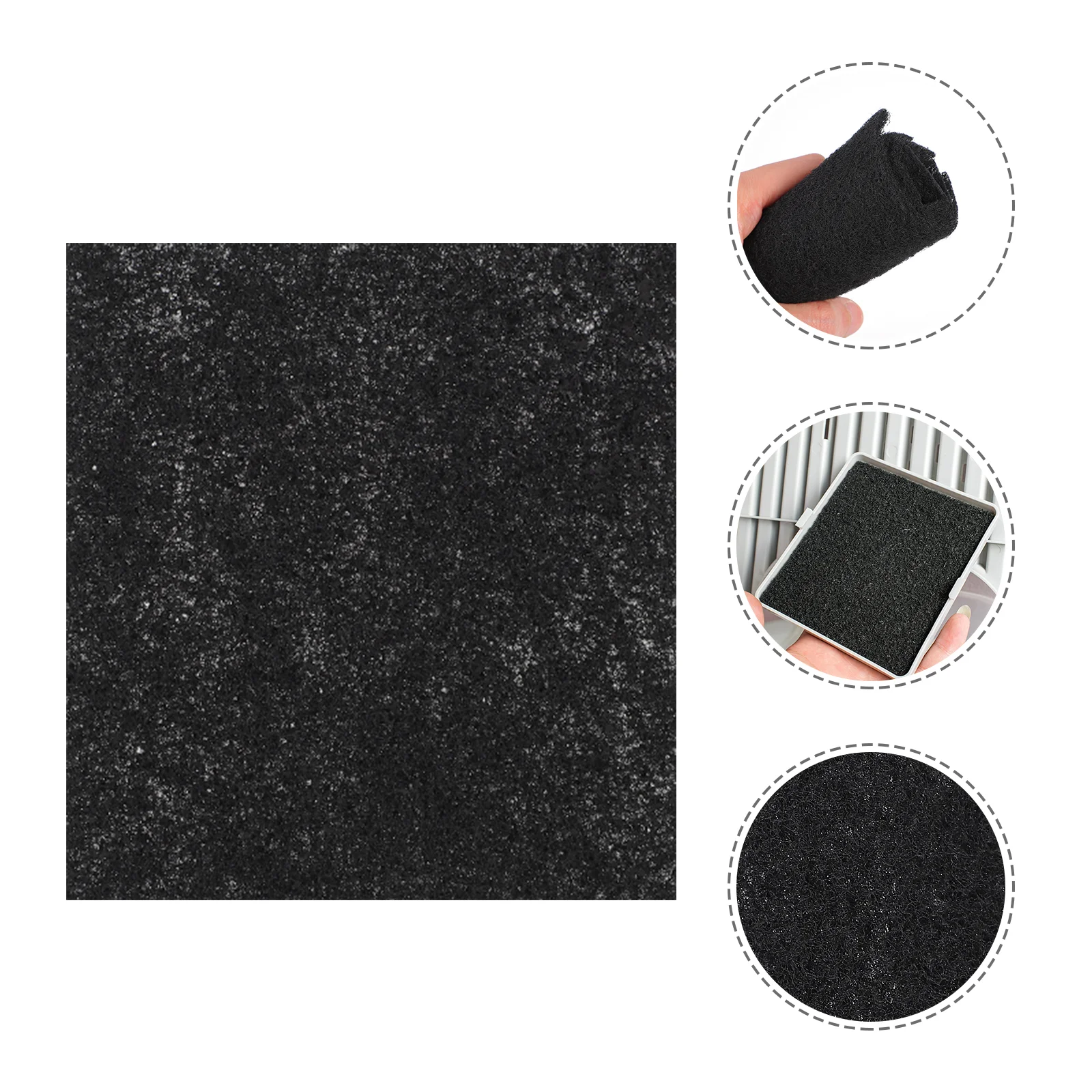 

24 Pcs Cat Deodorant Tablets Activated Carbon Filters Litter Remover Pad Charcoal Pet Eliminator Air Purifier Replacements