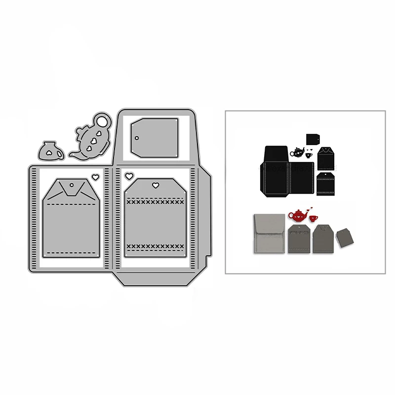Metal Cutting Dies Making Scrapbooking Greeting Card Embossed Decorative Craft Die Cut