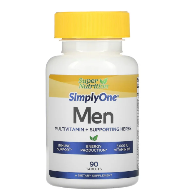 

SimplyOne, Men, тройная прочность, мультивитамины
