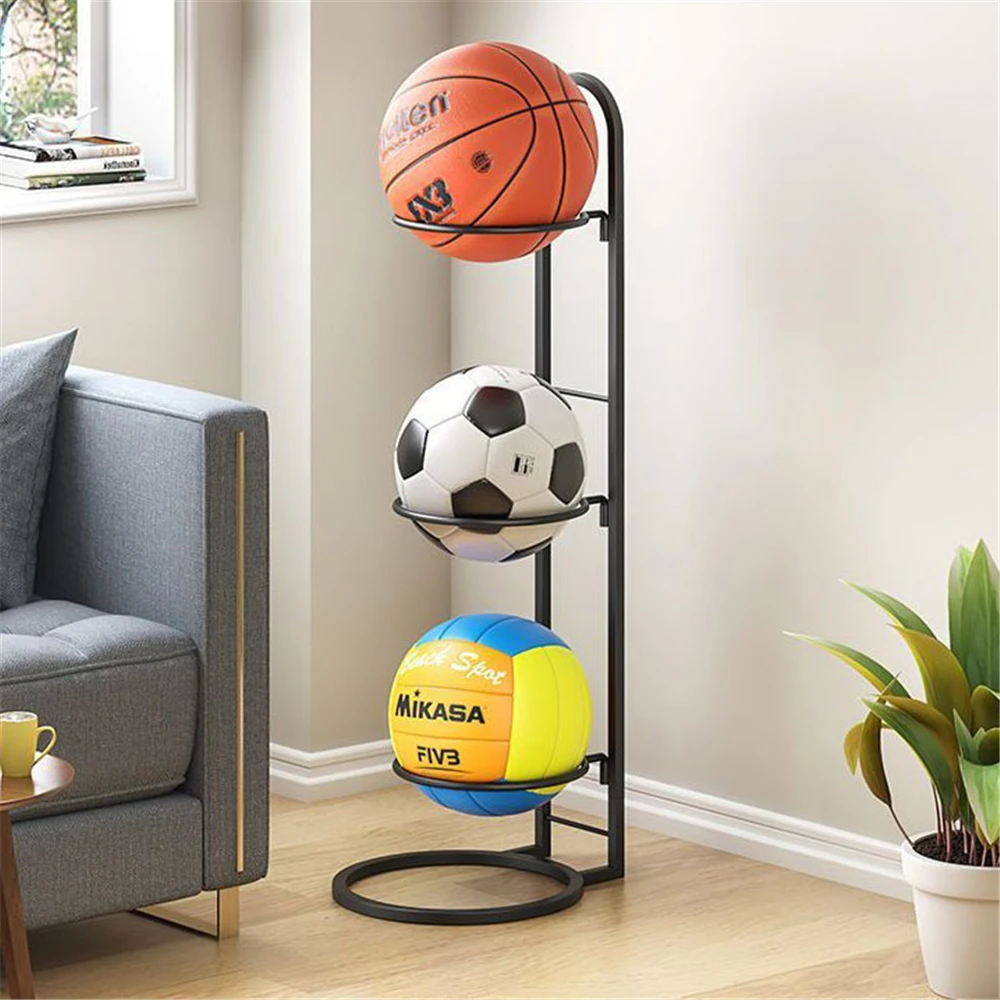 

2/3-уровневый баскетбольный стеллаж для хранения мячей, футбольных мячей, вешалка для хранения, стойка для волейбола, держатель
