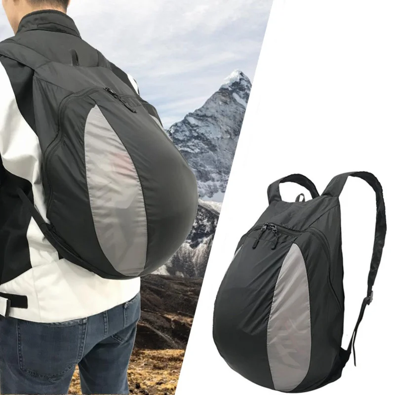 

Мотоциклетный рюкзак, сумка на шлем 28 л, для езды на открытом воздухе, для фитнеса, баскетбола, портативный рюкзак с защитой от брызг